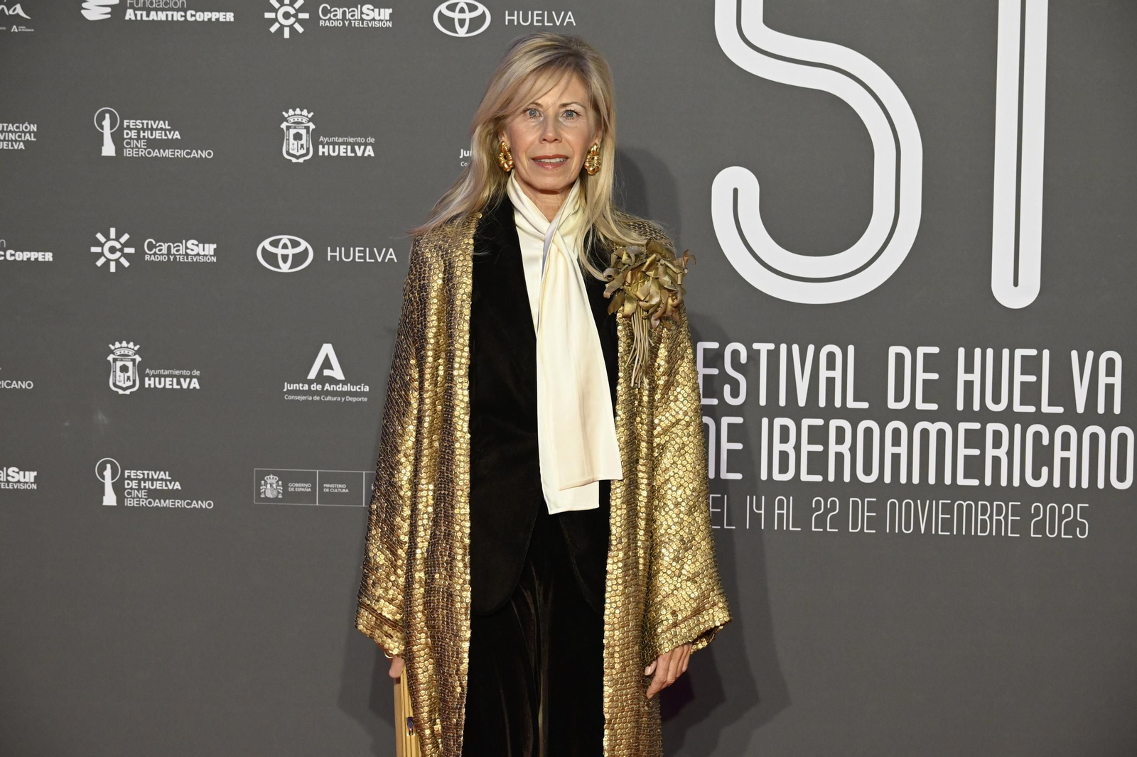 Imágenes del Photocall de la Gala de Clausura de la 51.ª edición del Festival de Huelva de Cine Iberoamericano