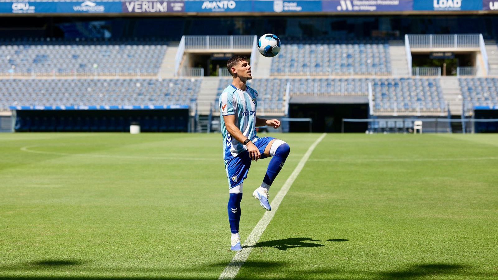 Montero, en La Rosaleda.