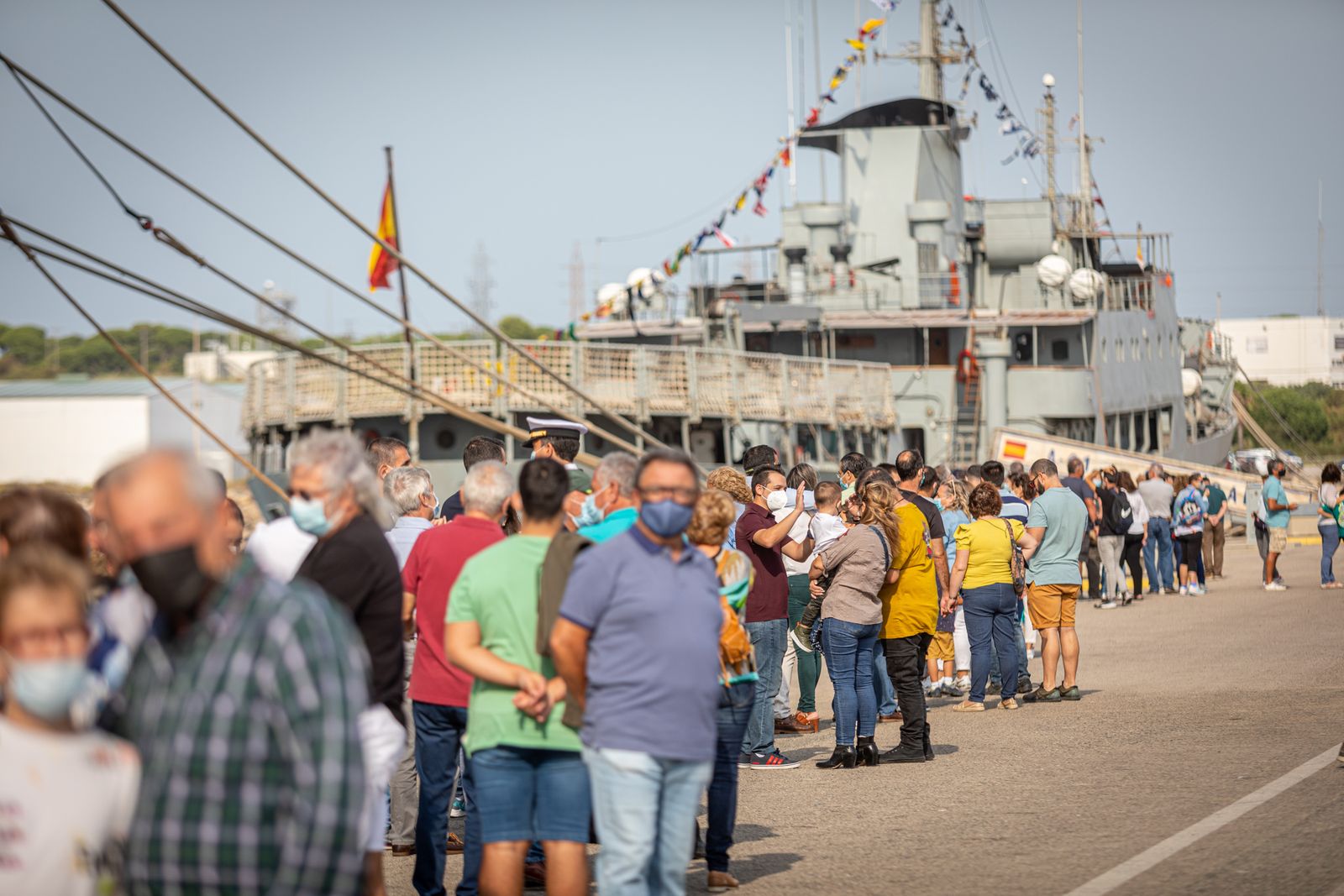 Imágenes de la jornada de puertas abiertas en la Base Naval de Rota