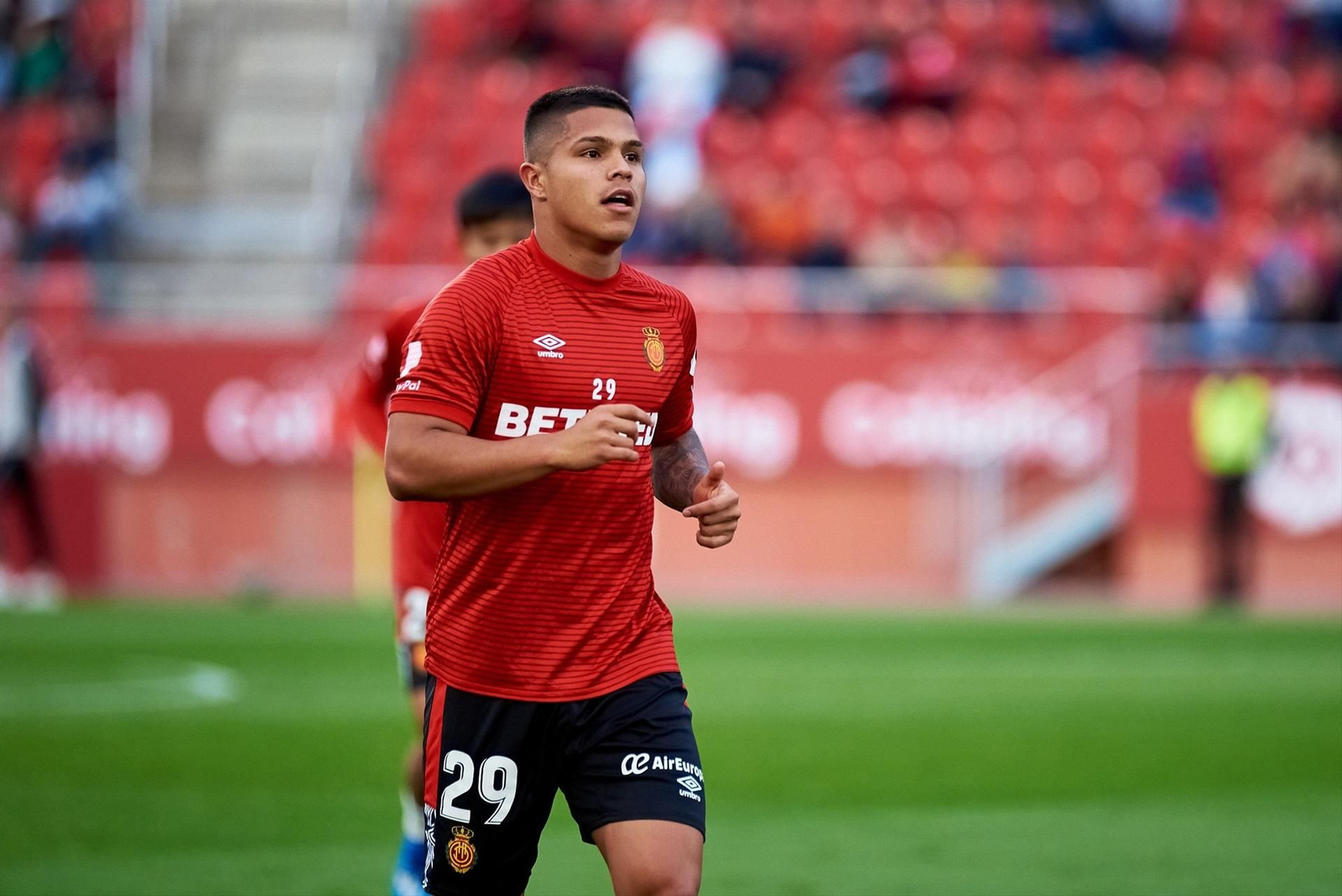 Las fotos de la carrera de Cucho Hernández