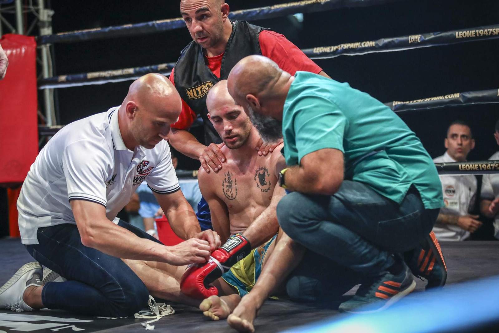 Imagenes de la velada de muay thai, Cádiz Fight Night 2