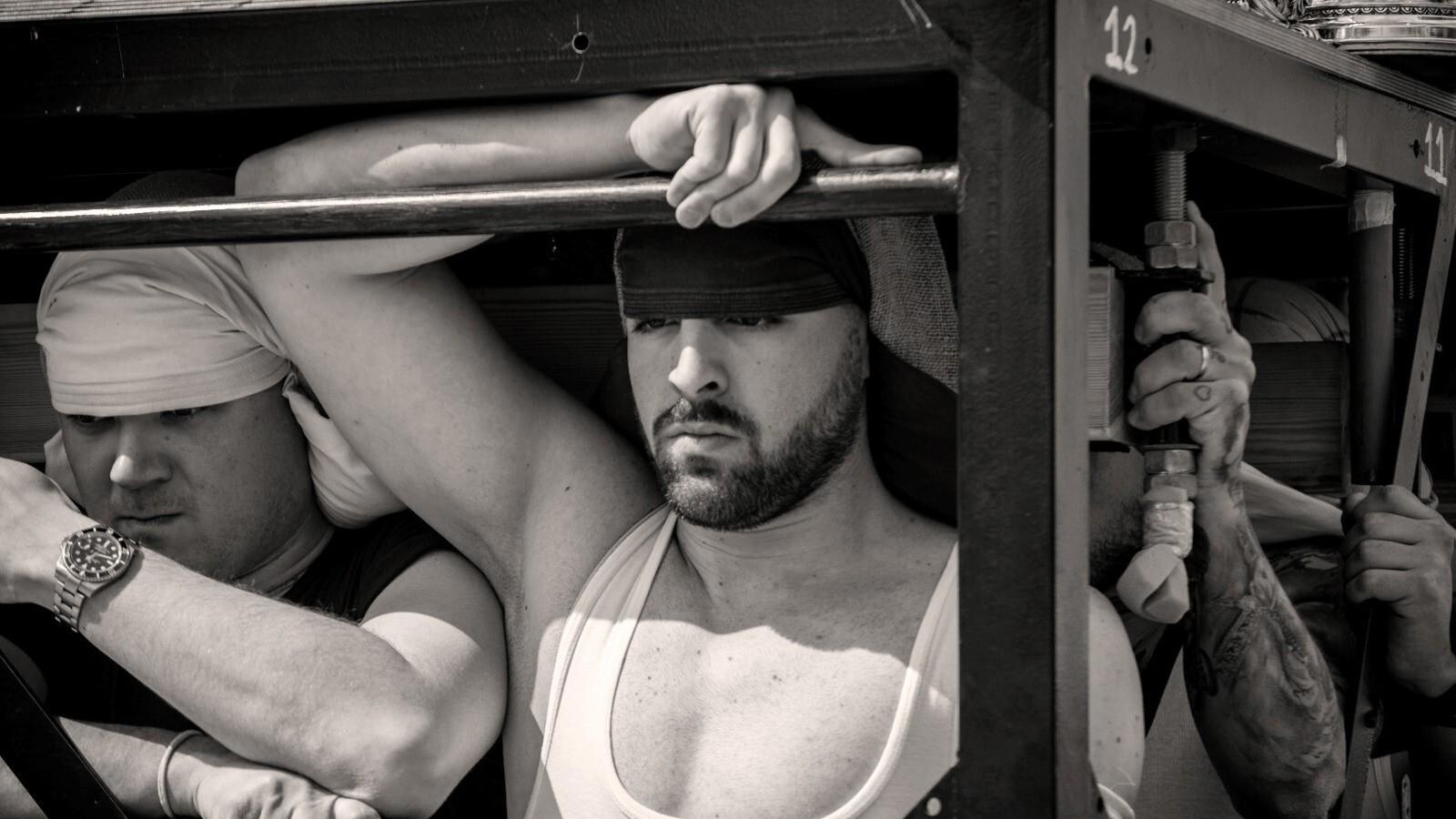 Francisco Mora, costalero.