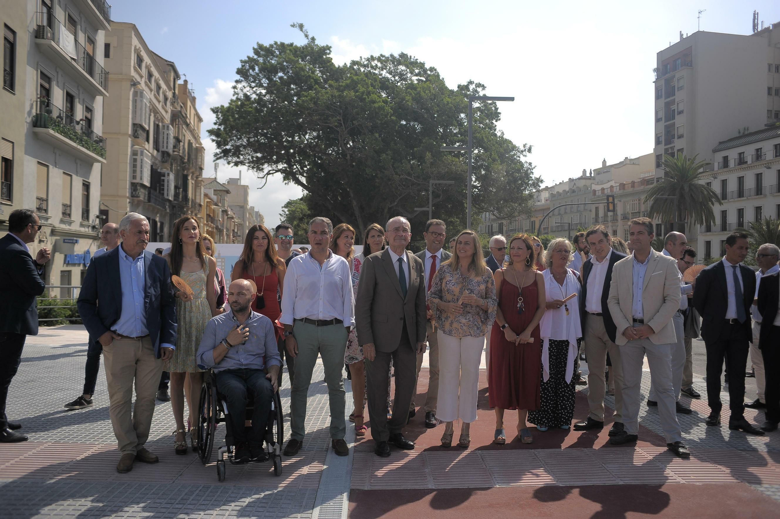 Fotos de la inauguración de los trabajos de reurbanización de la Alameda Fotos de la inauguración de los trabajos de reurbanización de la Alameda