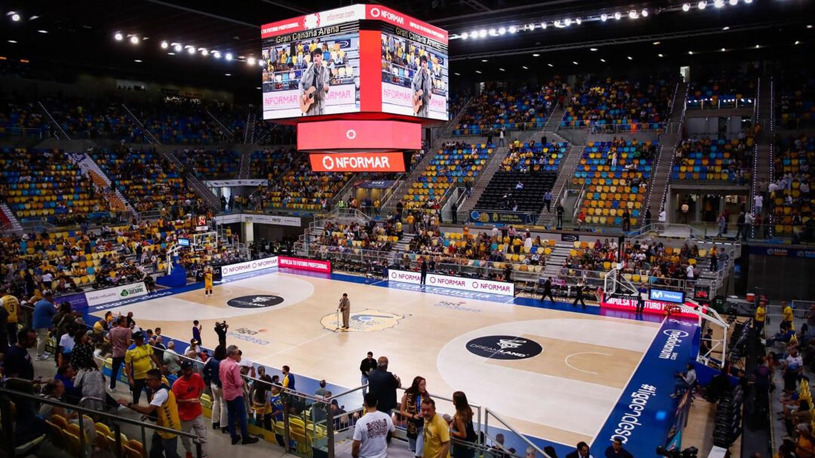 El Gran Canaria-Unicaja, en fotos