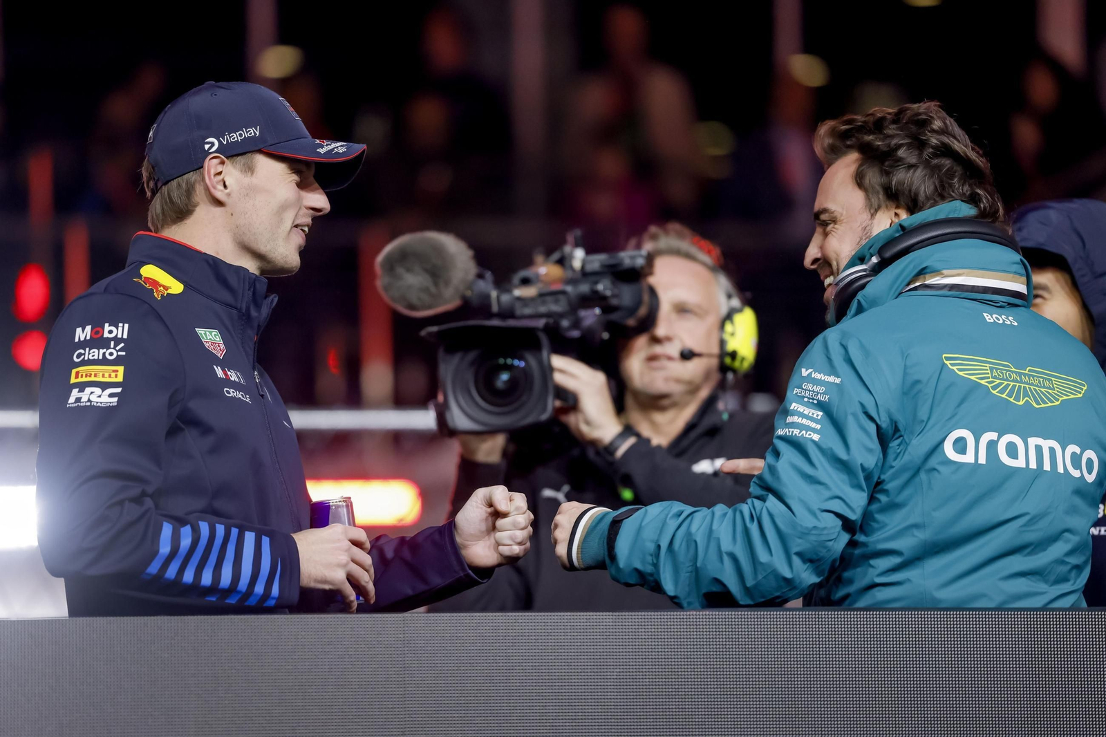 Las fotos del título mundial de Verstappen en Las Vegas