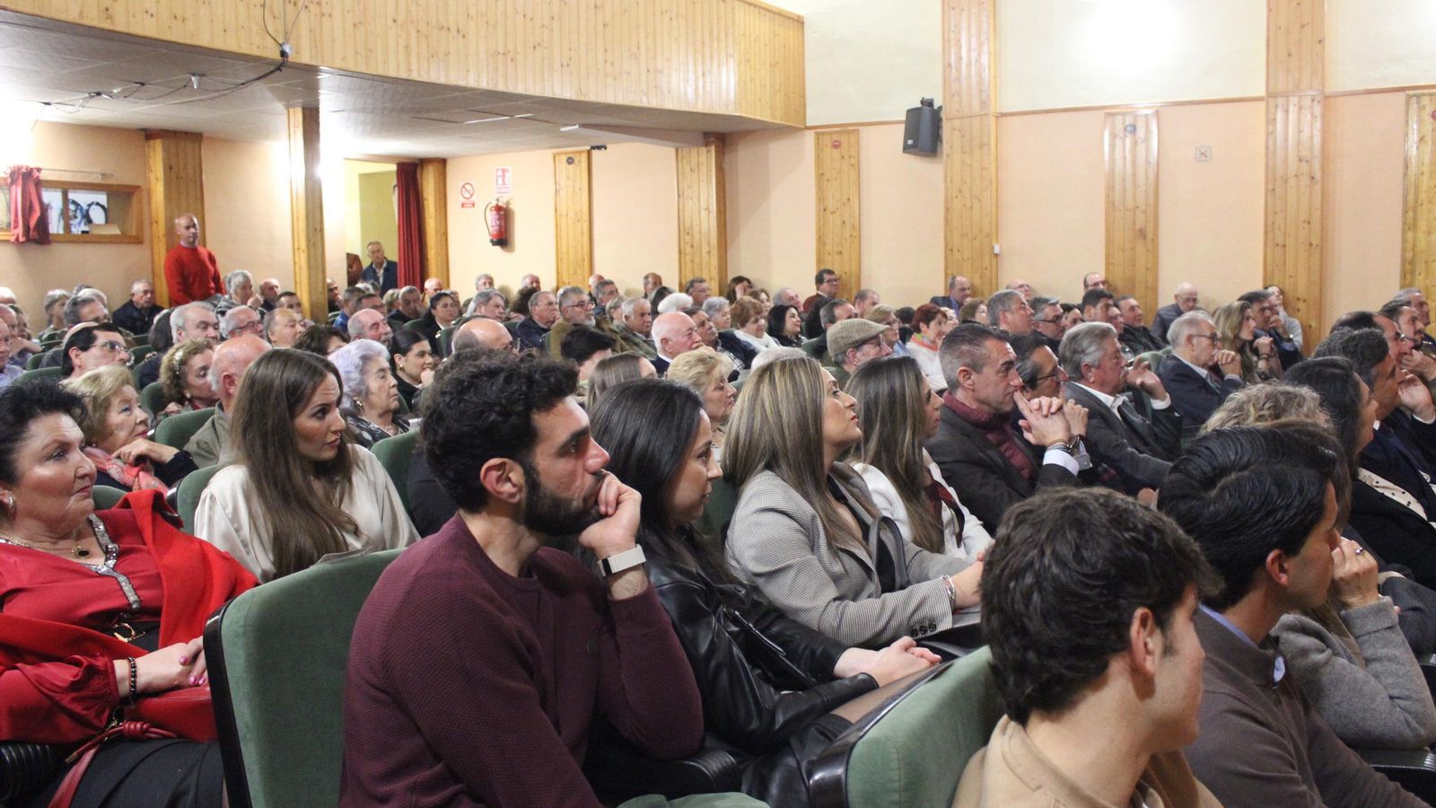 Panoramica del público asistente