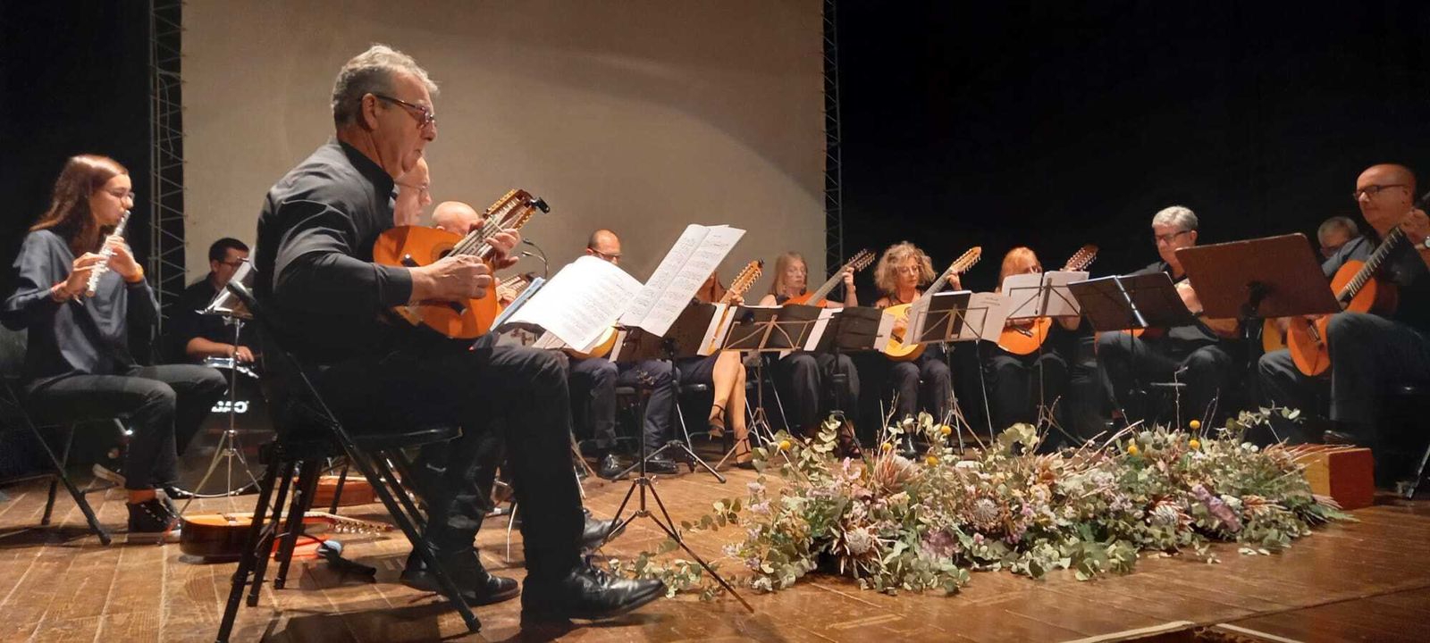 Un momento del concierto.