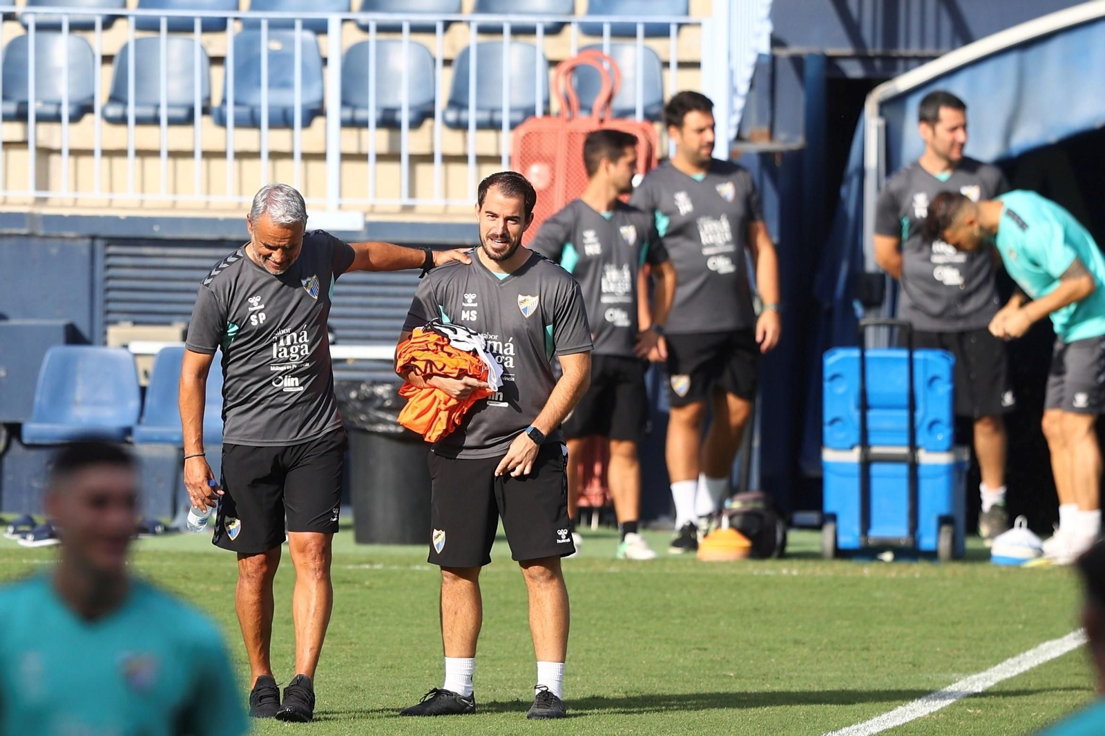 El paso de Sergio Pellicer por el Málaga CF, en fotos