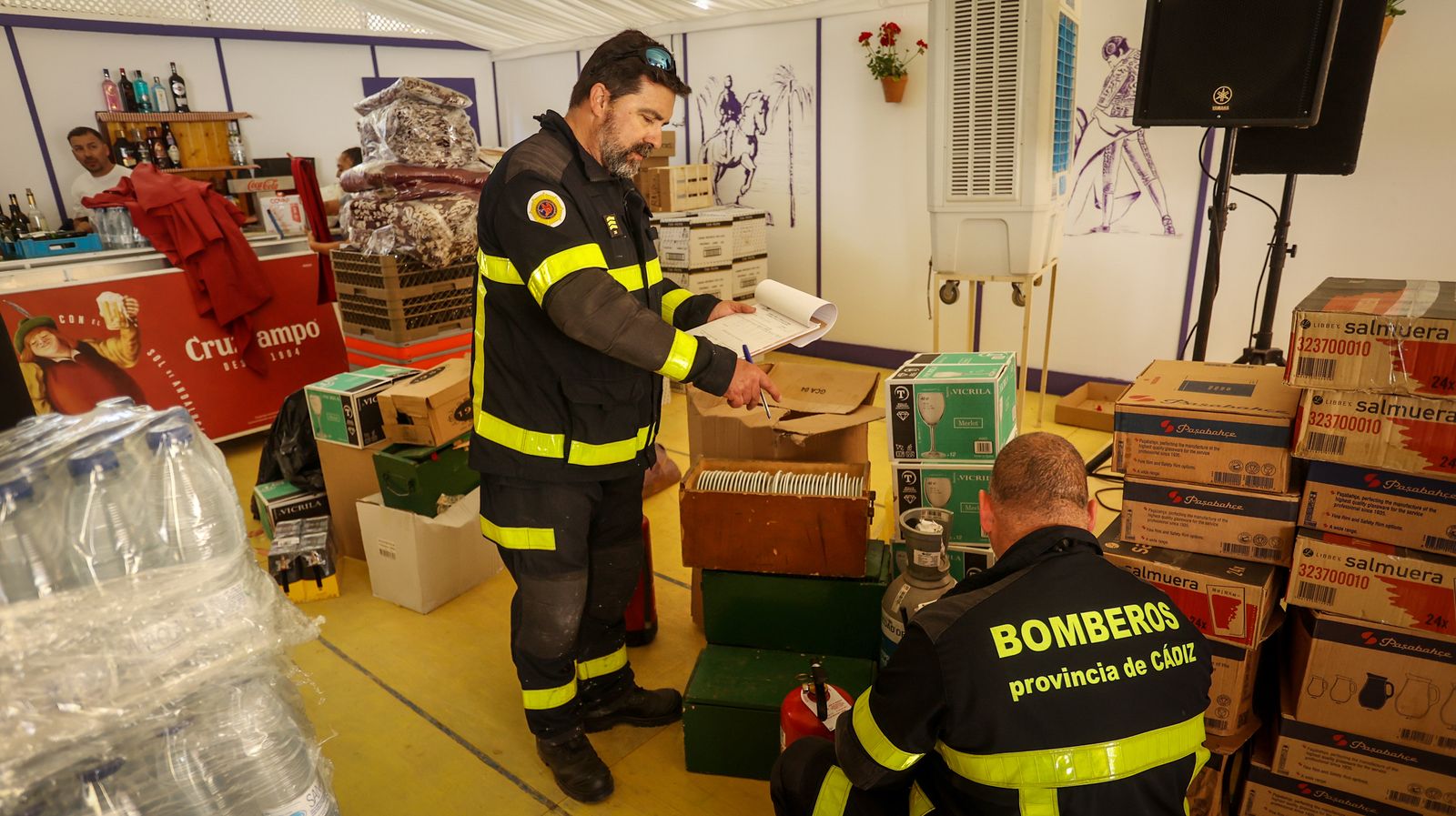 Imágenes de los preparativos para la Feria del Caballo 2024