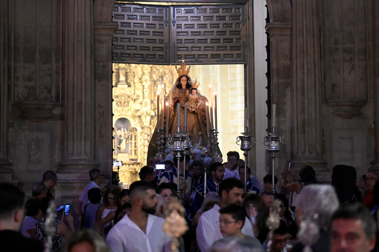 Las imágenes de la vuelta de la Virgen del Socorro a su ermita