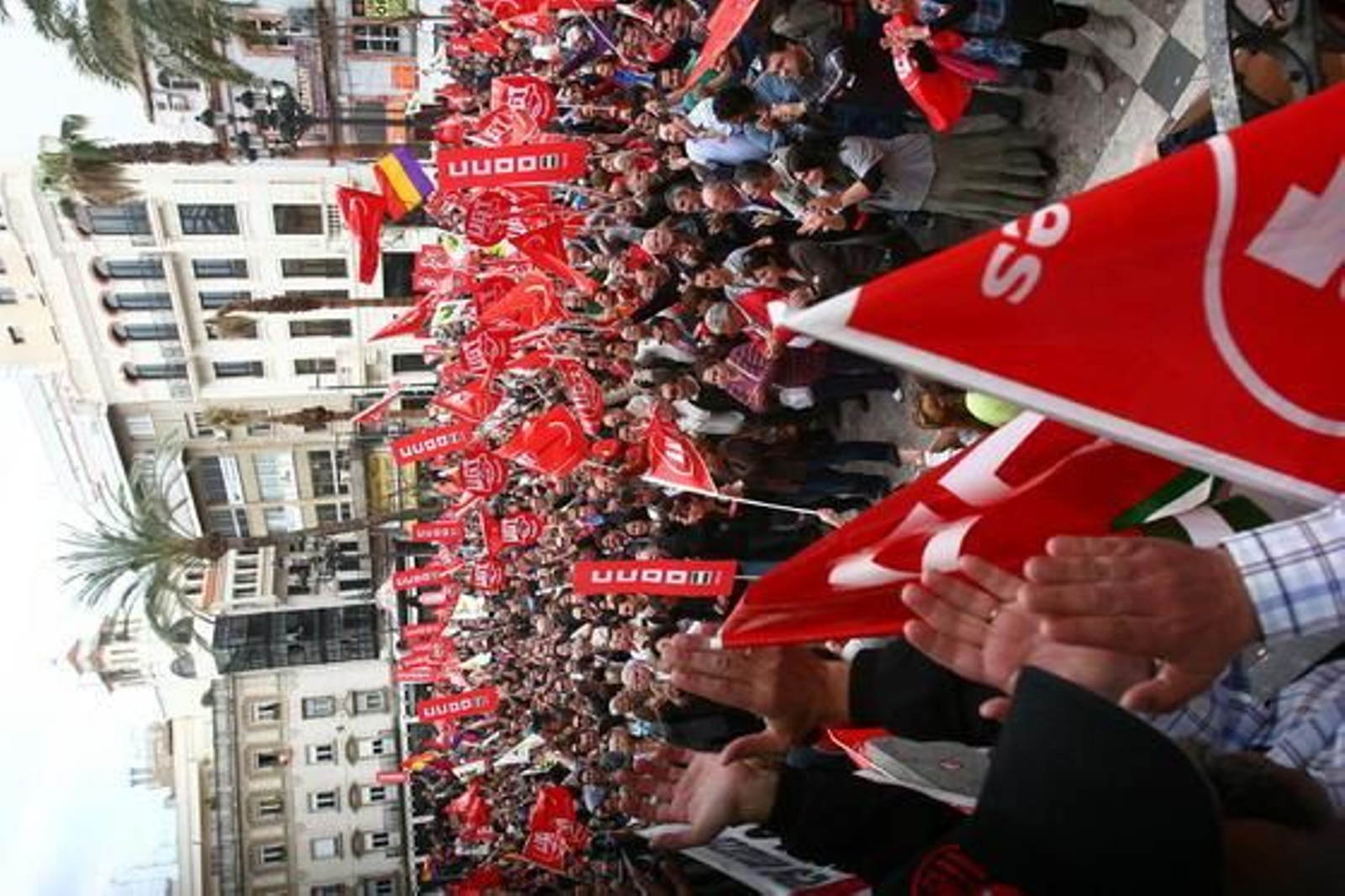 Las imágenes de la huelga general en Huelva