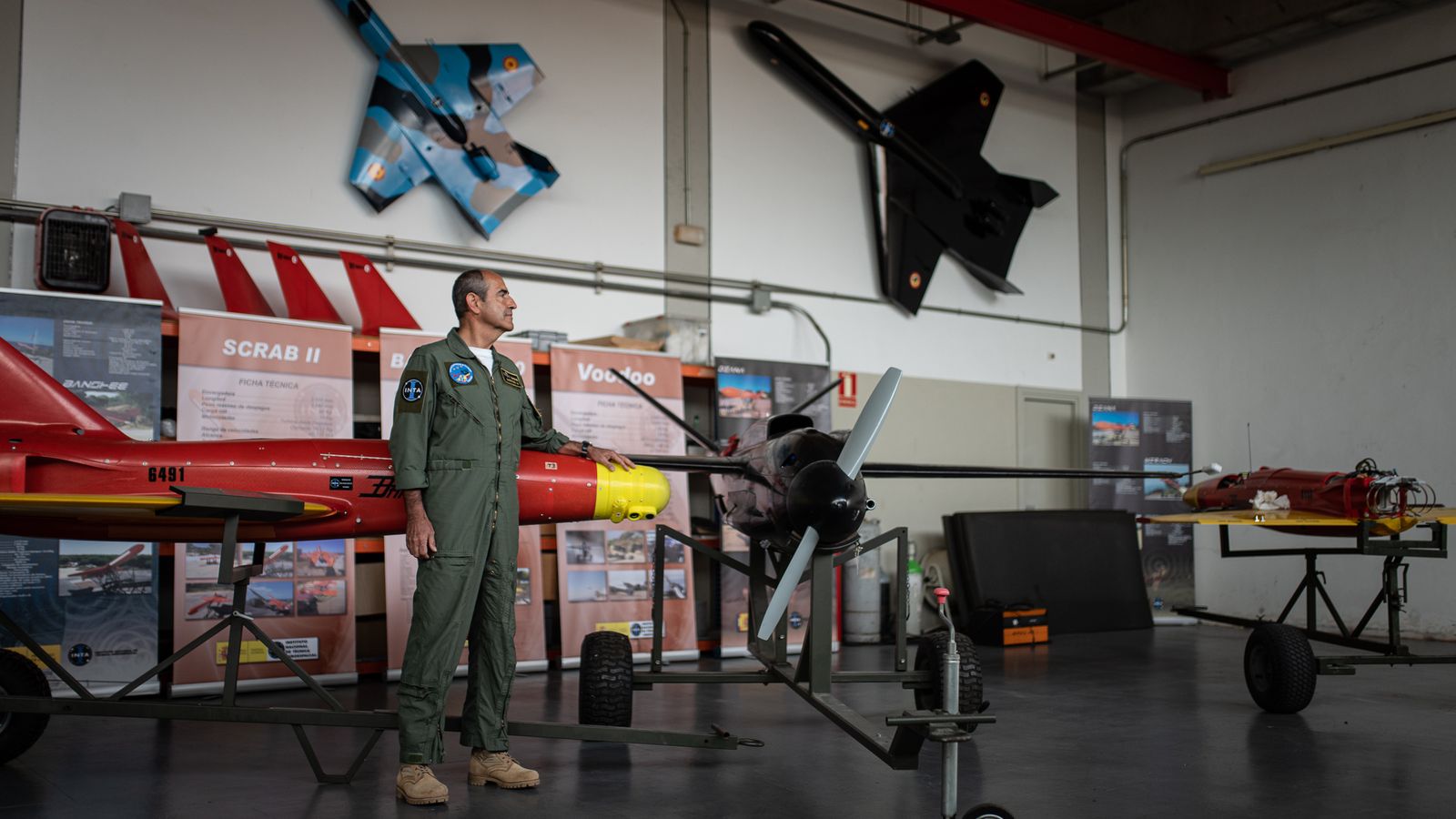 El corone Maestro, jefe del Cedea.