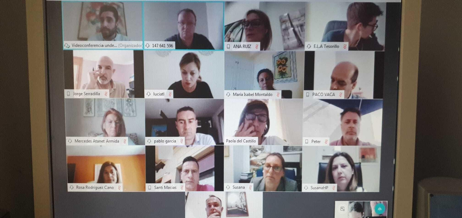 La reunión por videoconferencia del sector turístico de la comarca