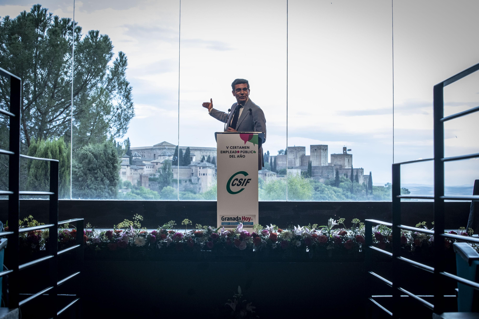 El V Certamen del Empleado Público del año en Granada, en imágenes