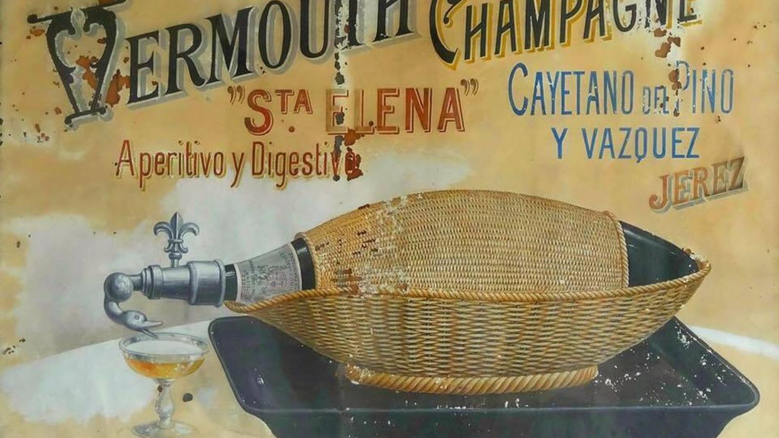 Originalidad para el envase del vermouth.