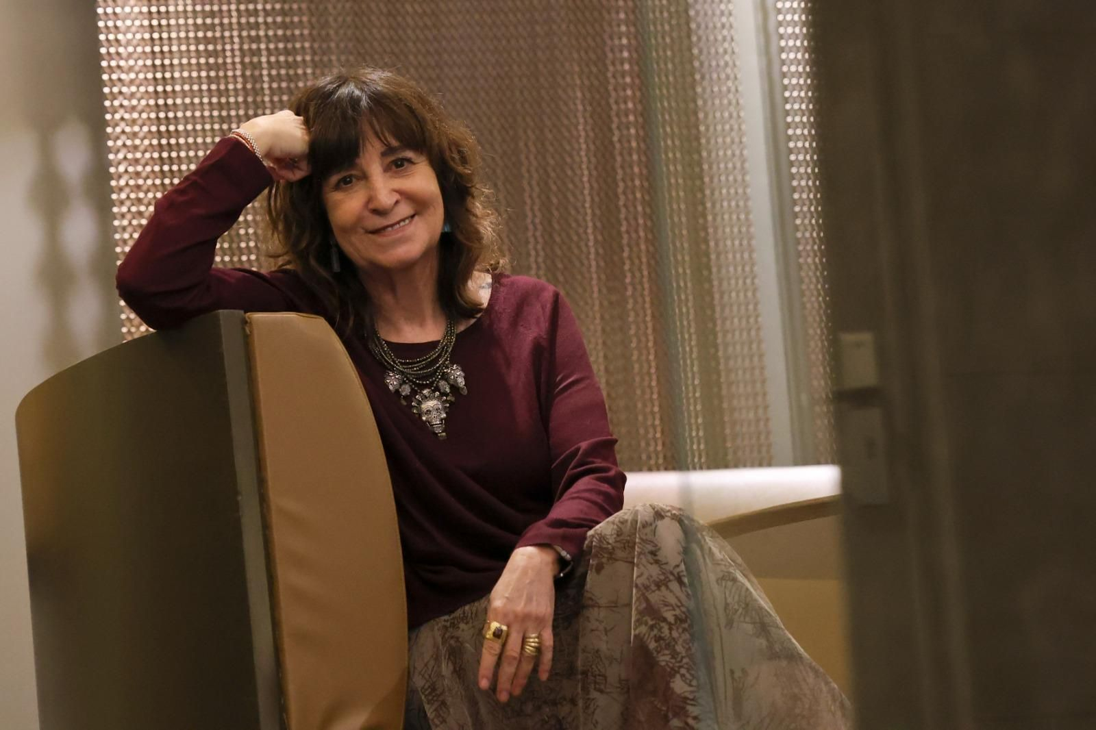 La escritora Rosa Montero posa para esta entrevista.