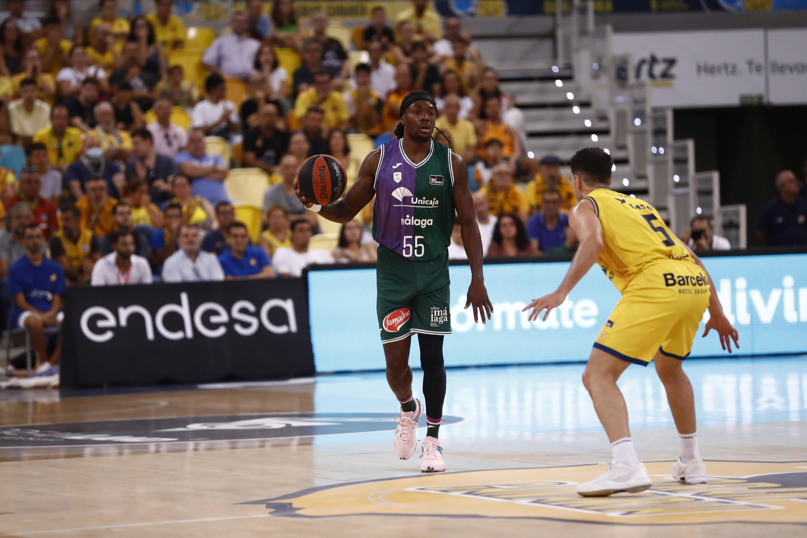 El Dreamland Gran Canaria-Unicaja, en fotos
