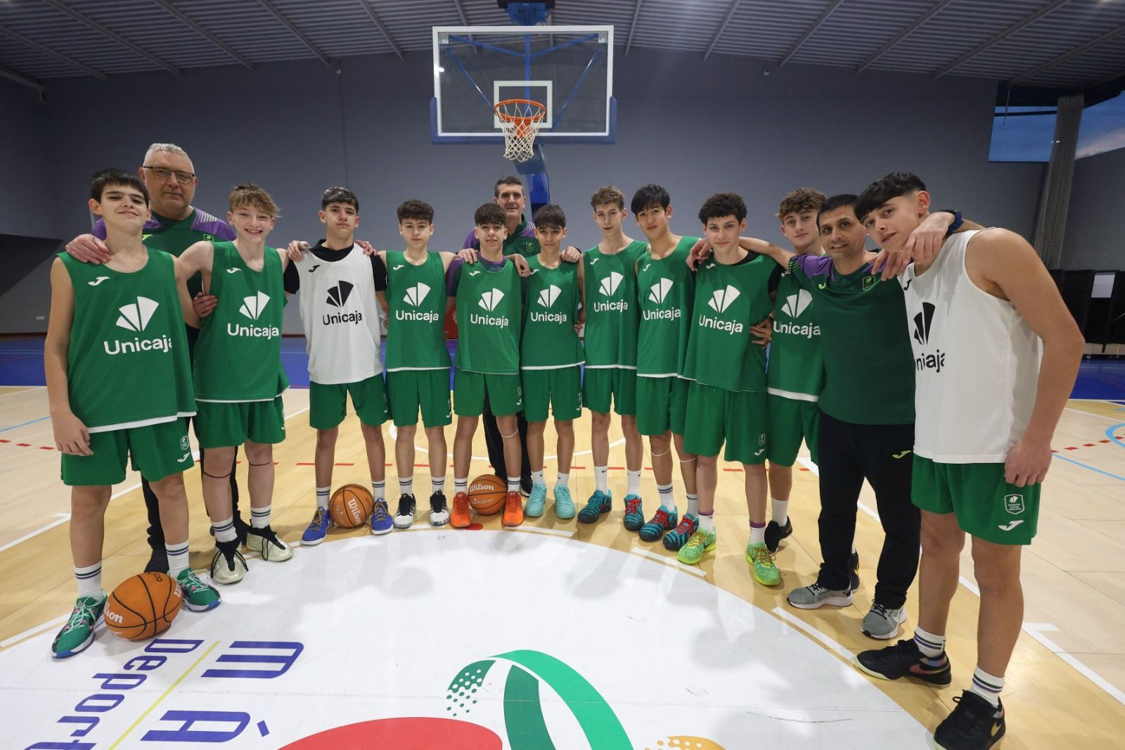 Ilusión, sonrisas y nervios en el Unicaja antes de la Minicopa