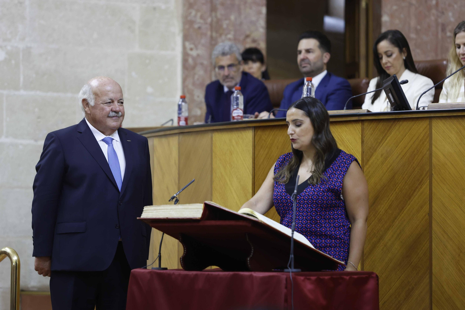 La constitución del Parlamento andaluz, todas las imágenes