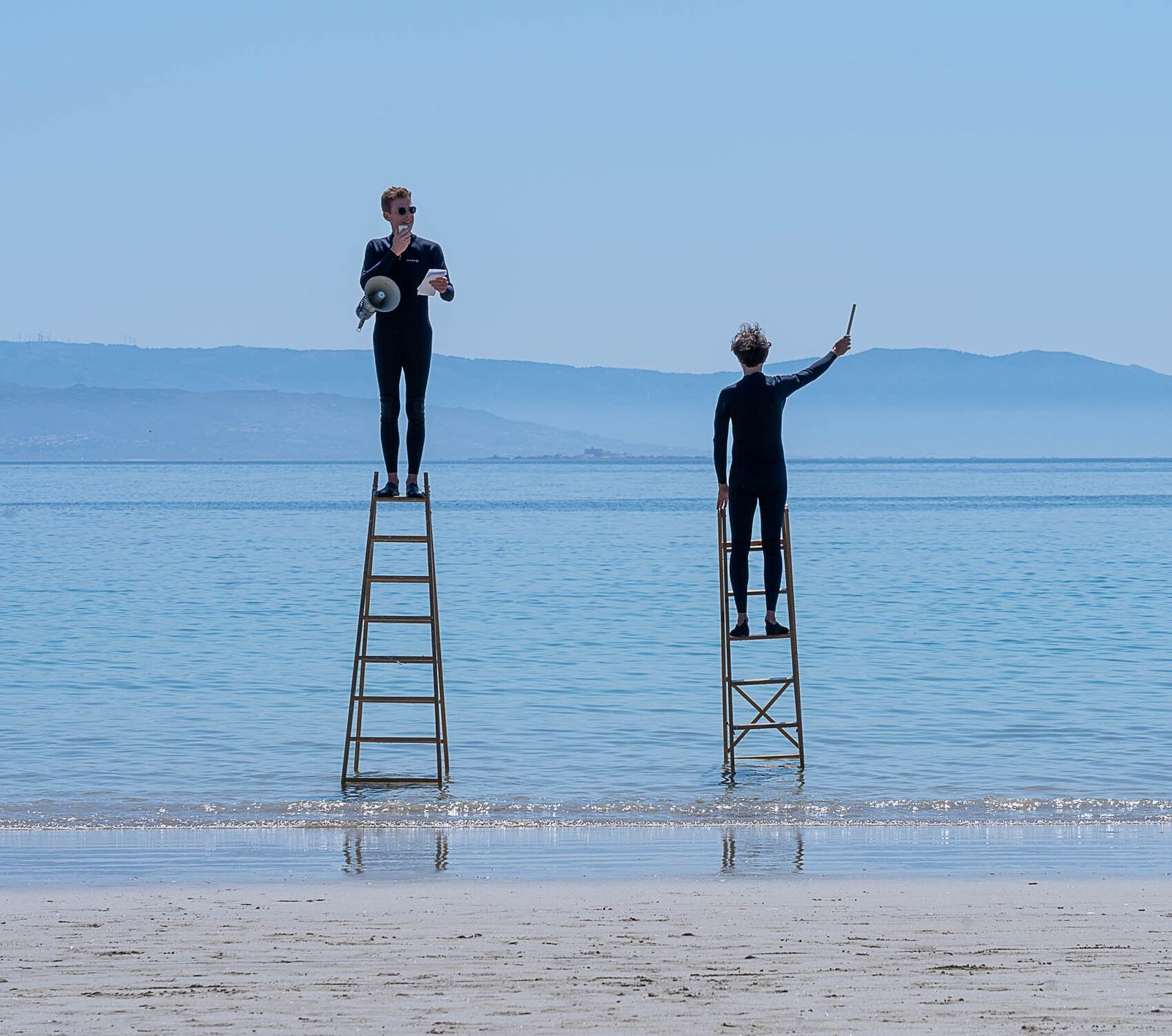 Una escena de 'Qué es el agua', de la compañía La Soledad.