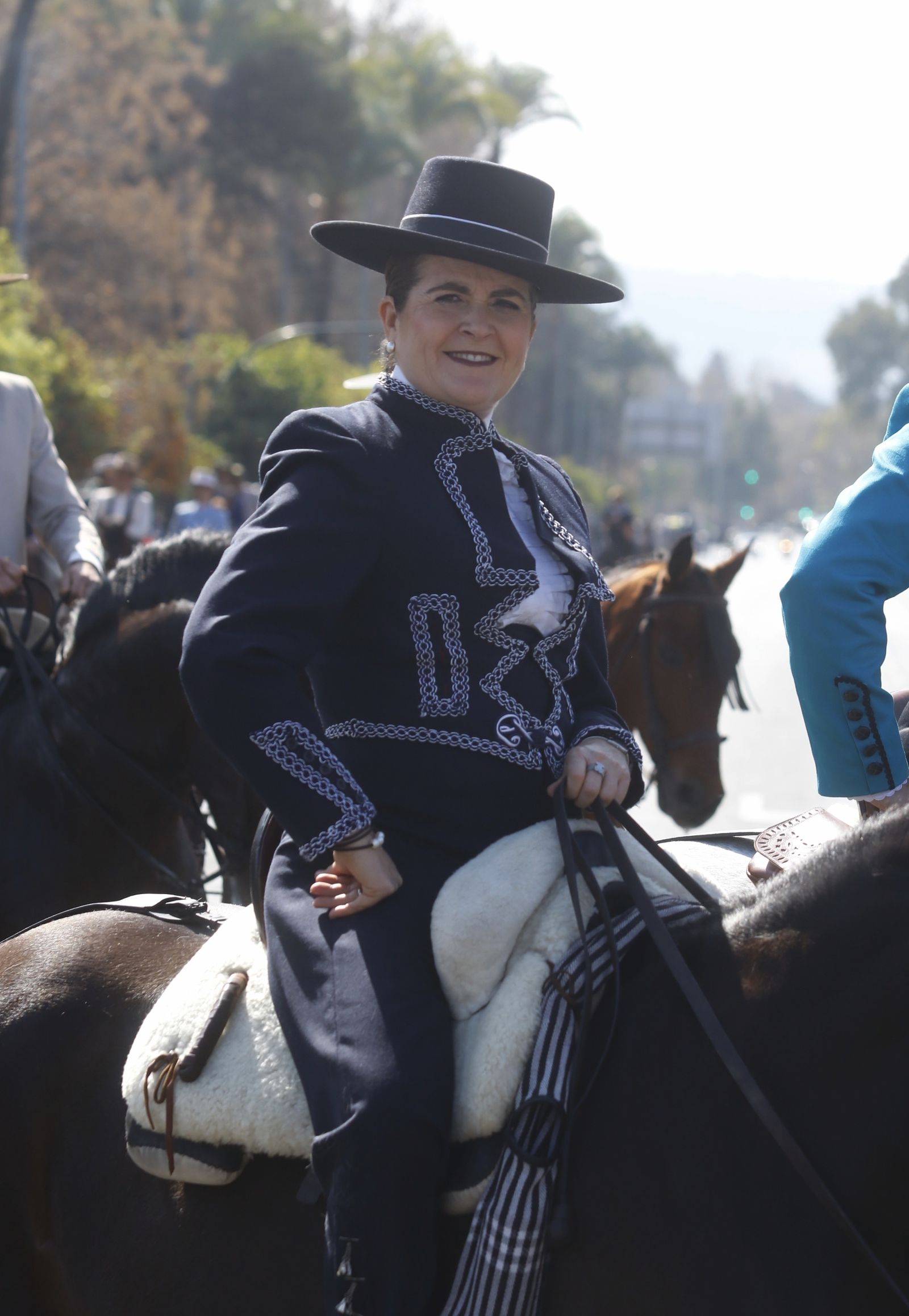 La marcha hípica en Córdoba por el 28-F, en fotografias.