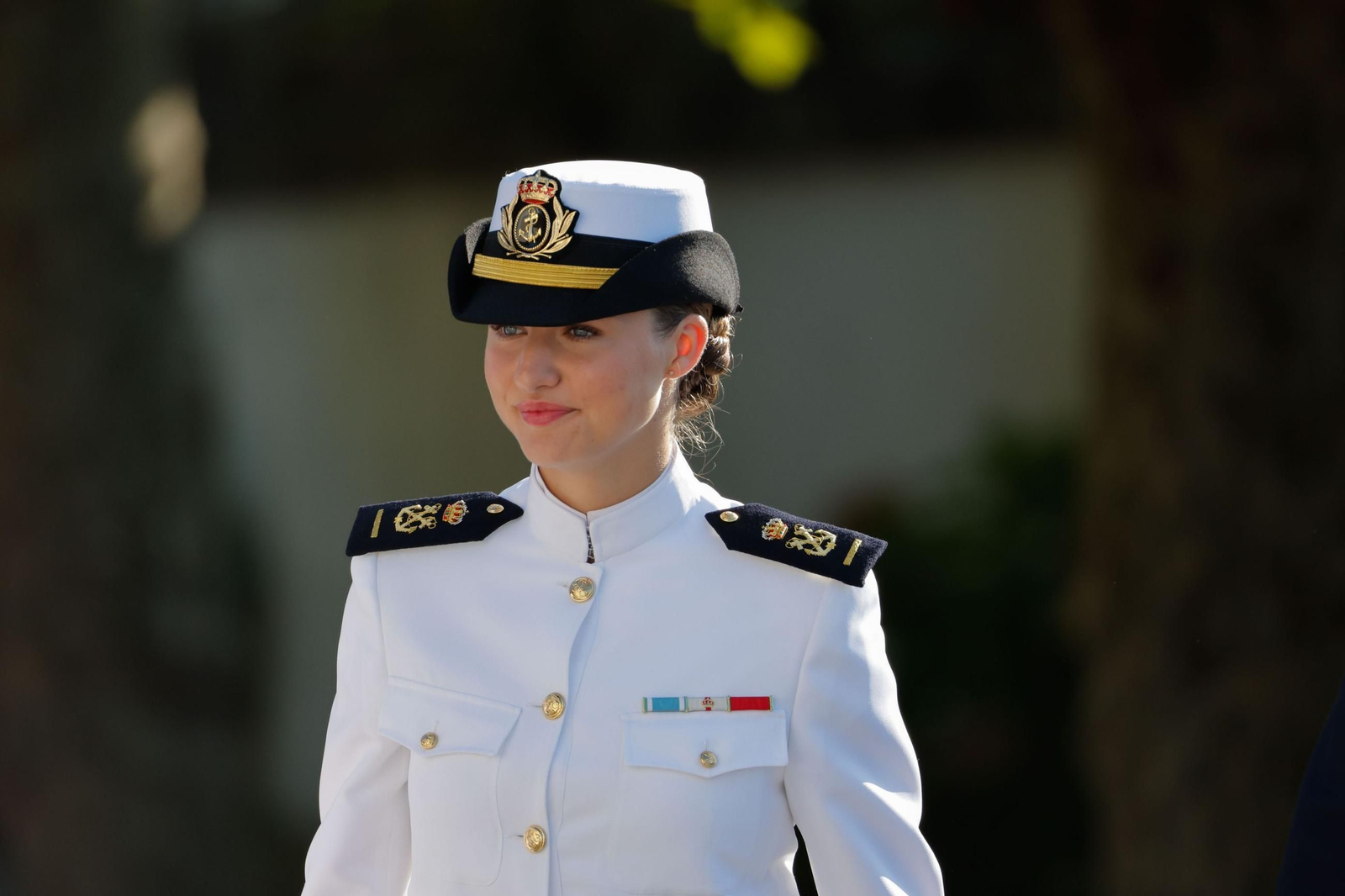Las fotos del ingreso de la Princesa de Asturias en la Escuela Naval de Marín