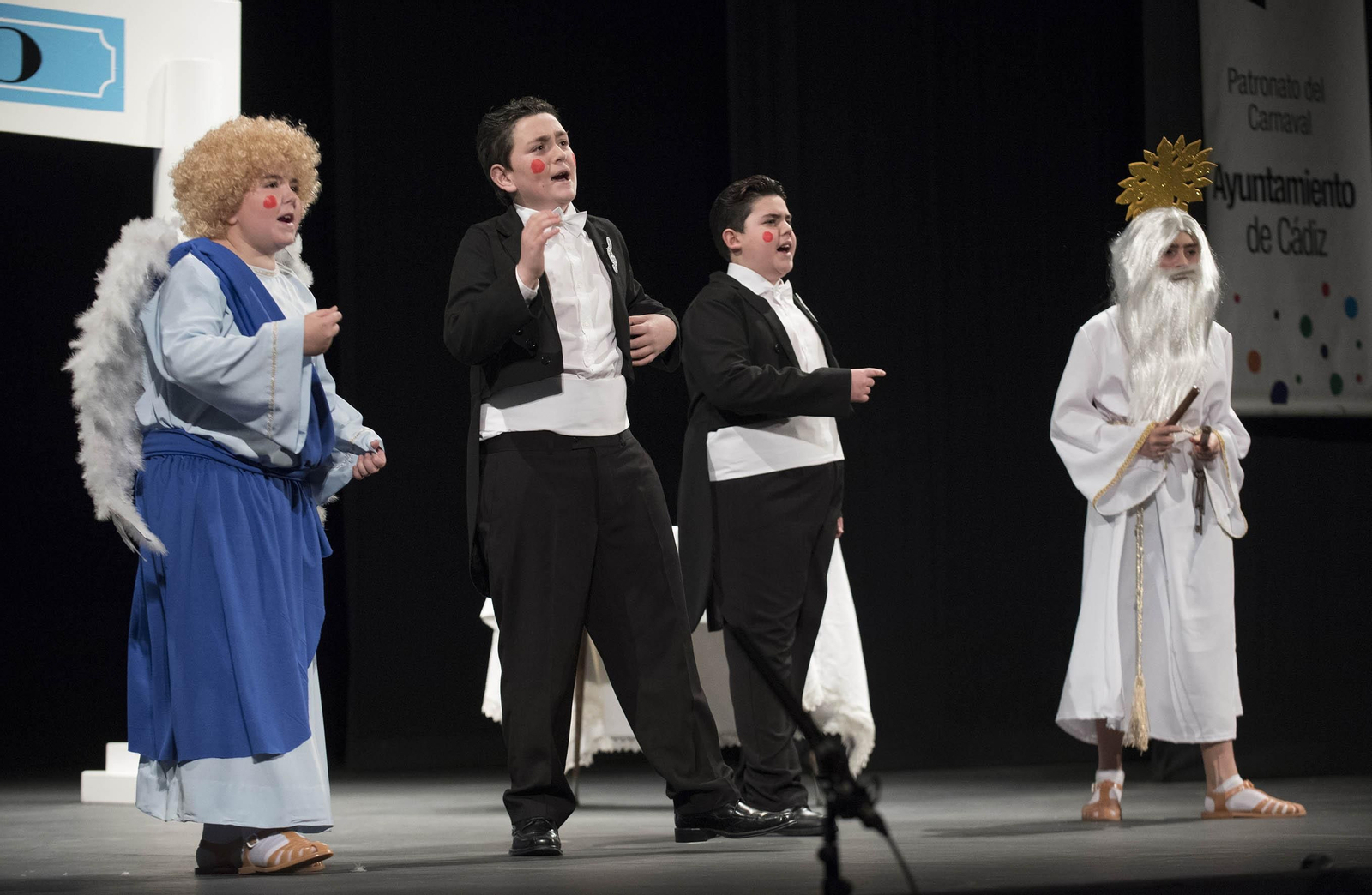 El cuarteto de 'Carapalo' 'Esperáme en el cielo'.