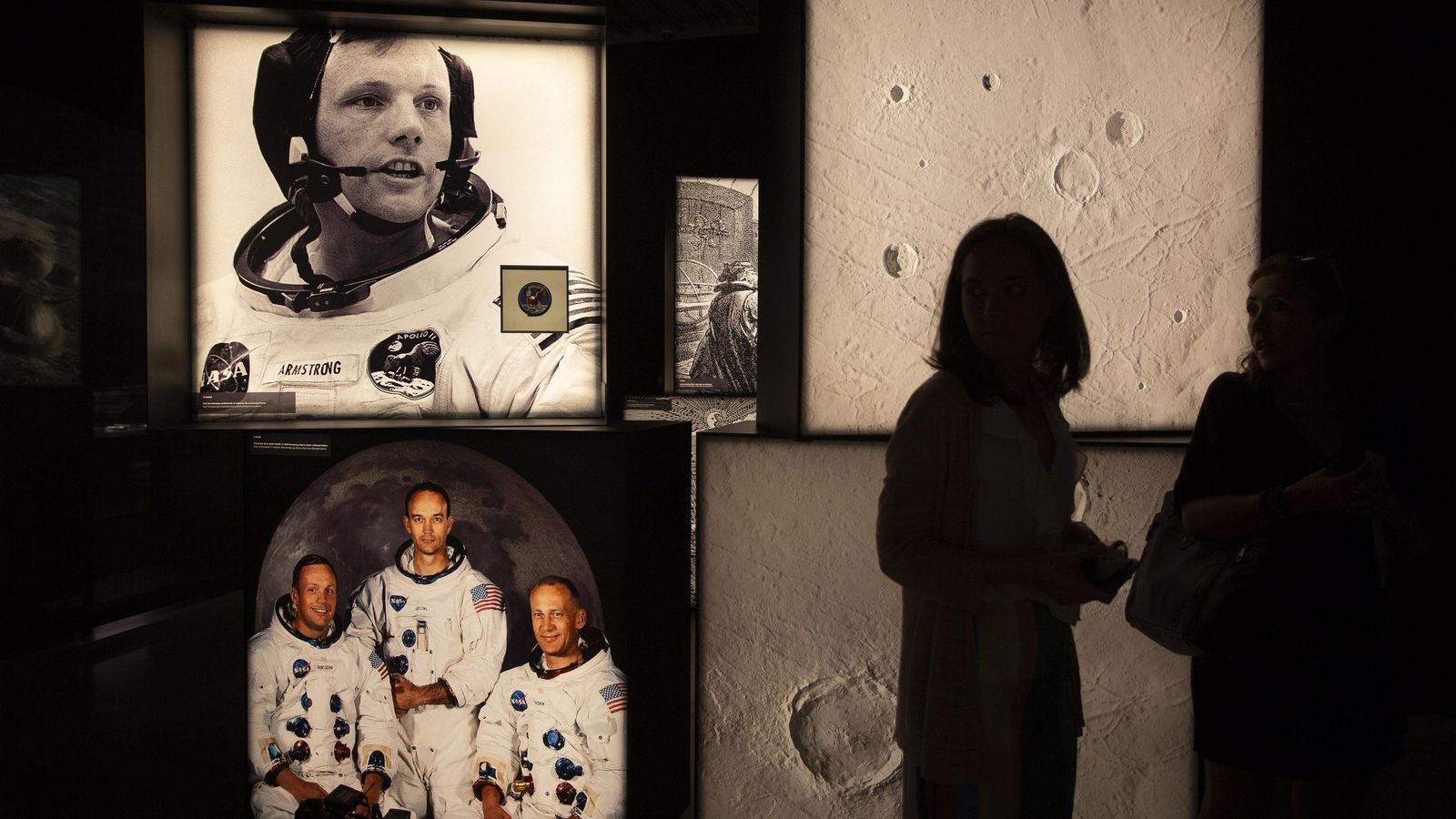 Hasta finales de octubre puede visitarse 'Tintín y la Luna'.