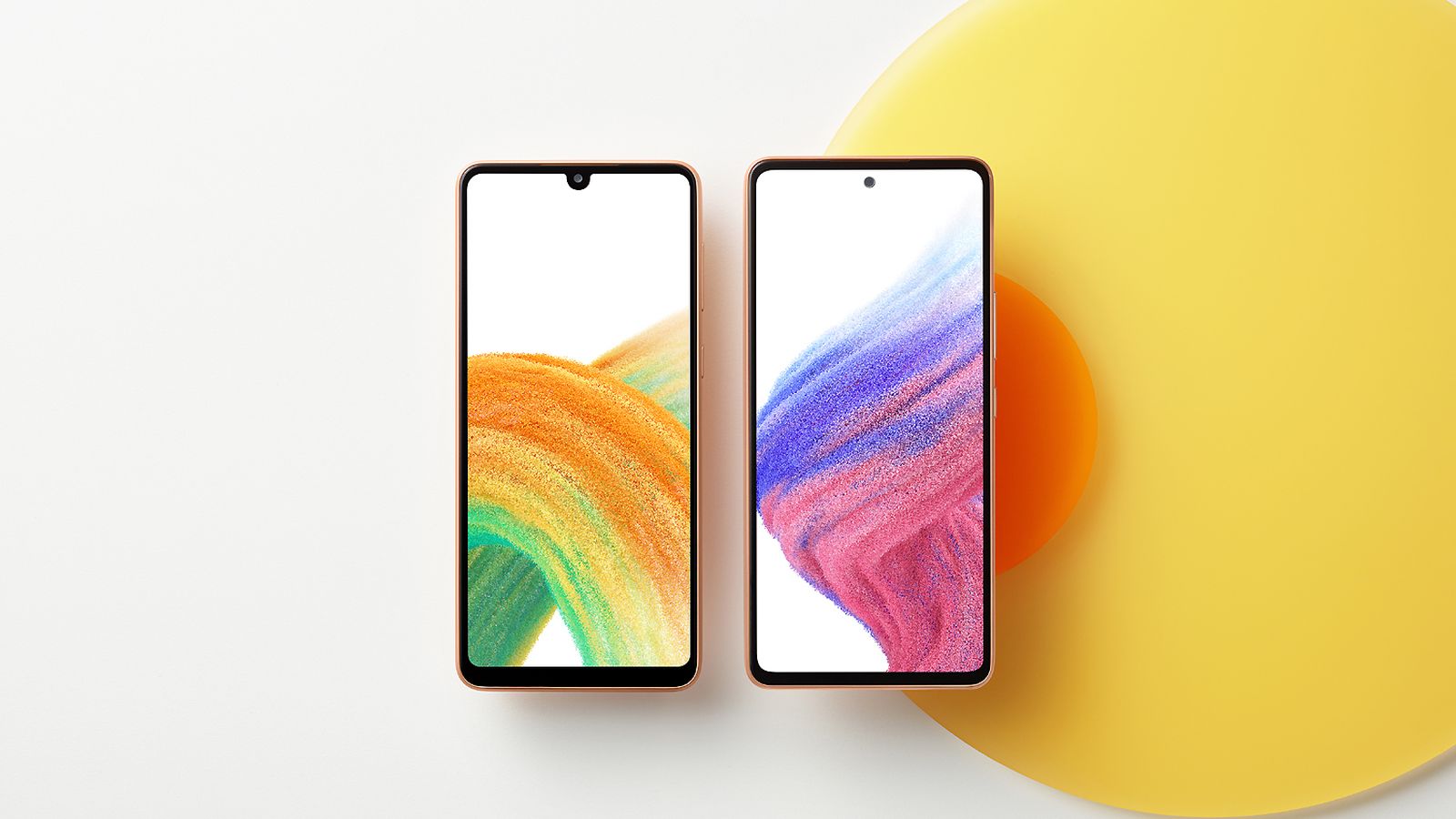 Samsung Galaxy A53 y A33