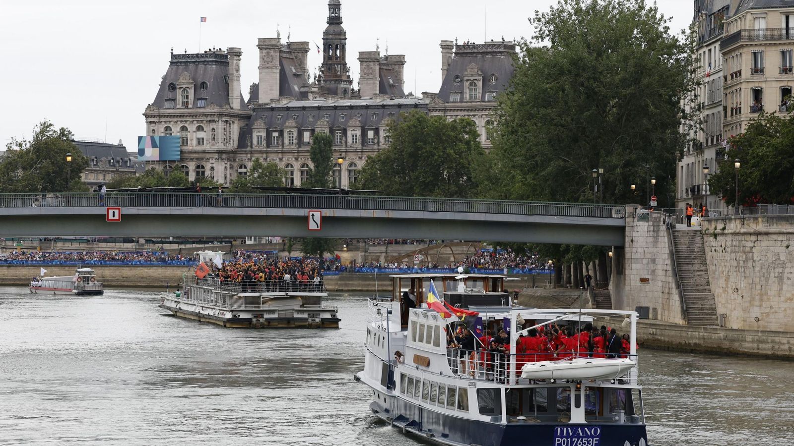 Las fotos de la ceremonia de inauguración de los Juegos Olímpicos de París 2024