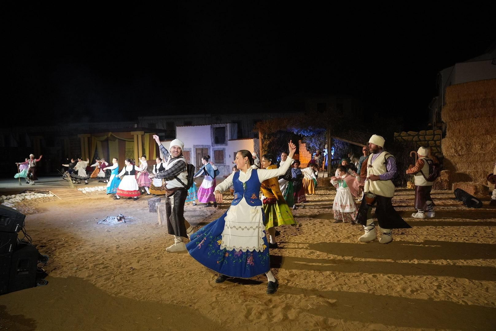 La representación en Alcaracejos de 'Los coloquios de la infancia de Jesús', en fotografías