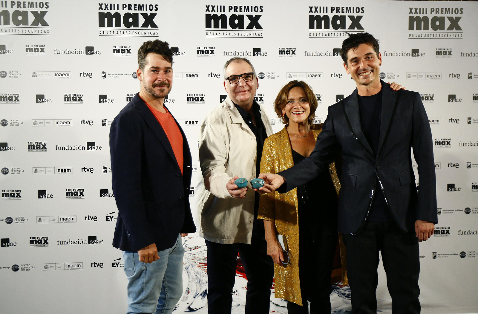 Las fotos de los premios Max en Málaga