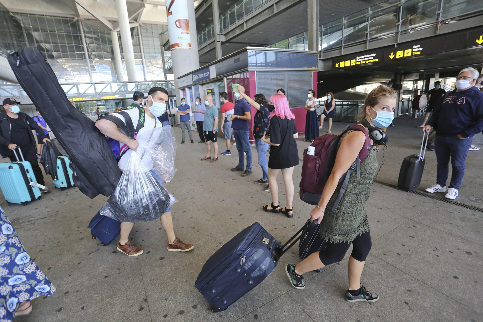 El 'estreno' de la T3 del aeropuerto de Málaga