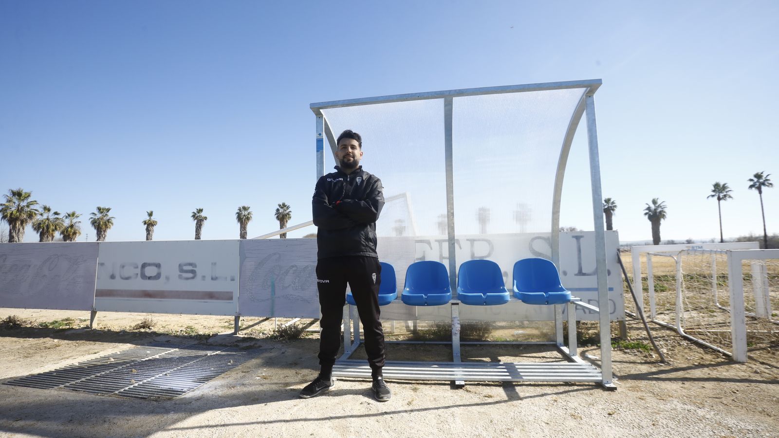 Óscar Ibáñez posa para 'el Día' en la Ciudad Deportiva.