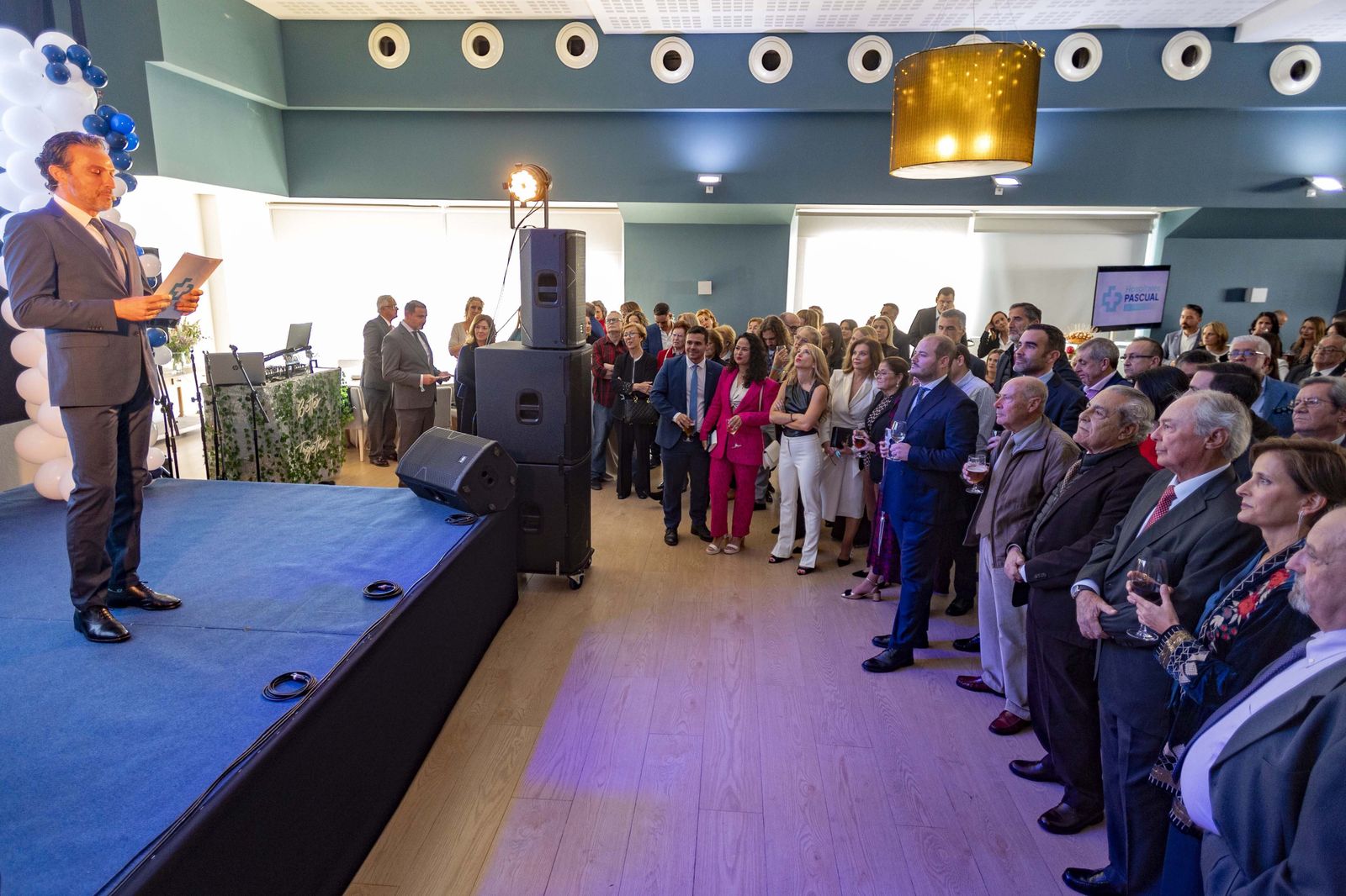 Fotos de la fiesta de agradecimiento de Pascual a su empleados por los 75 años del hospital de San Rafael