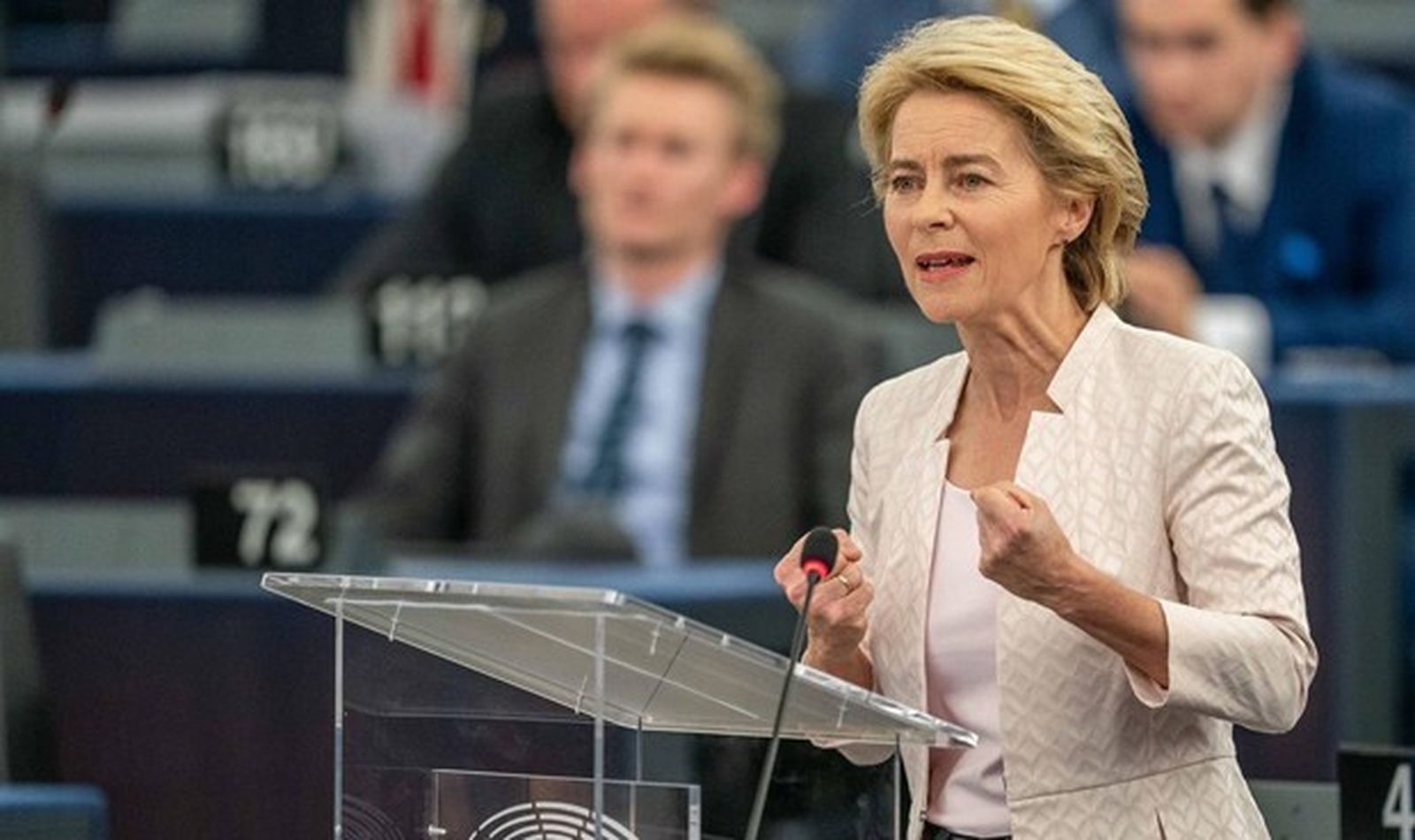 Ursula von der Leyen, presidenta de la Comisión Europea