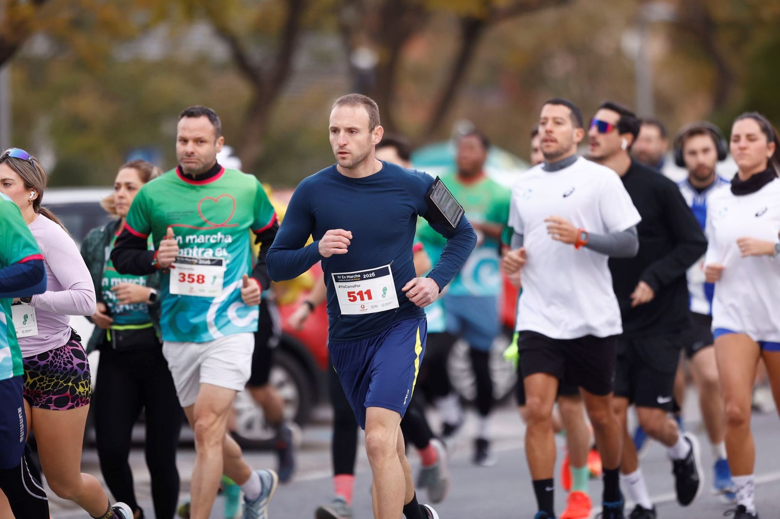 Búscate en las fotos de la Carrera contra el cáncer en Málaga