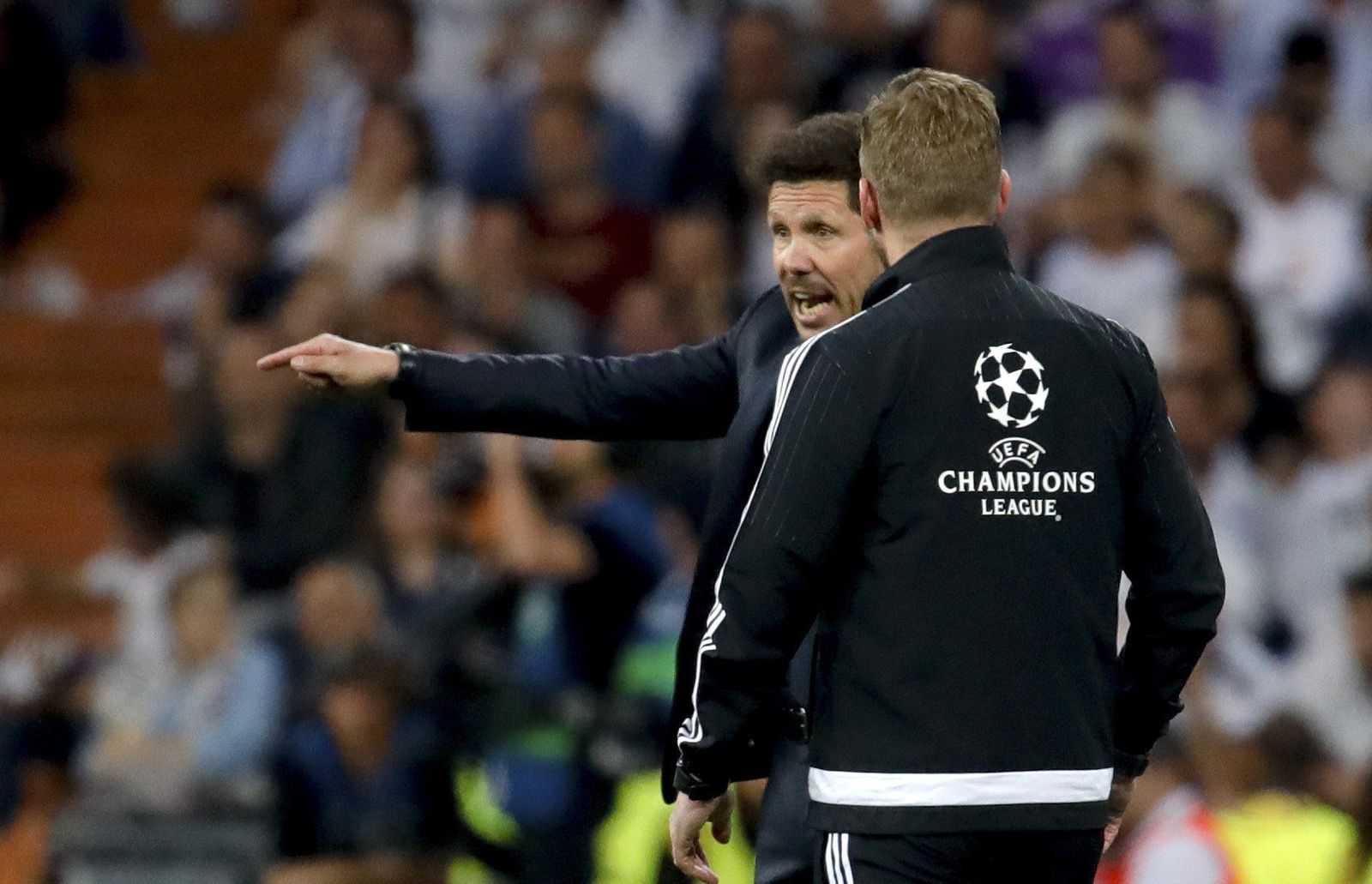 La ida de semifinales del Madrid-Atlético de 'Champions'