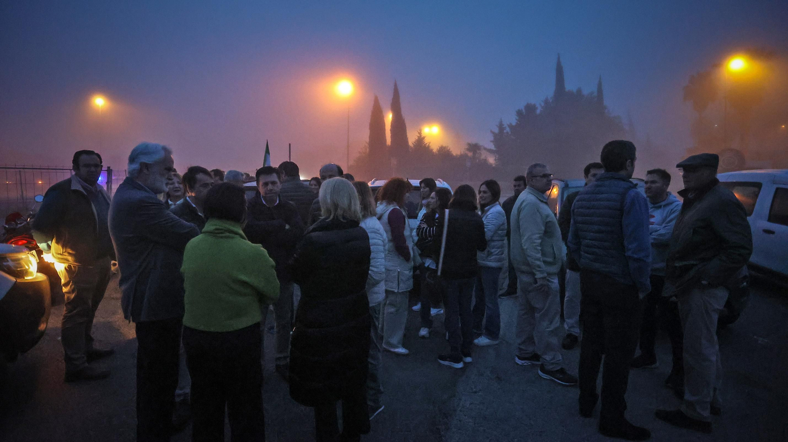 Agricultores de Jerez marchan hacia Algeciras