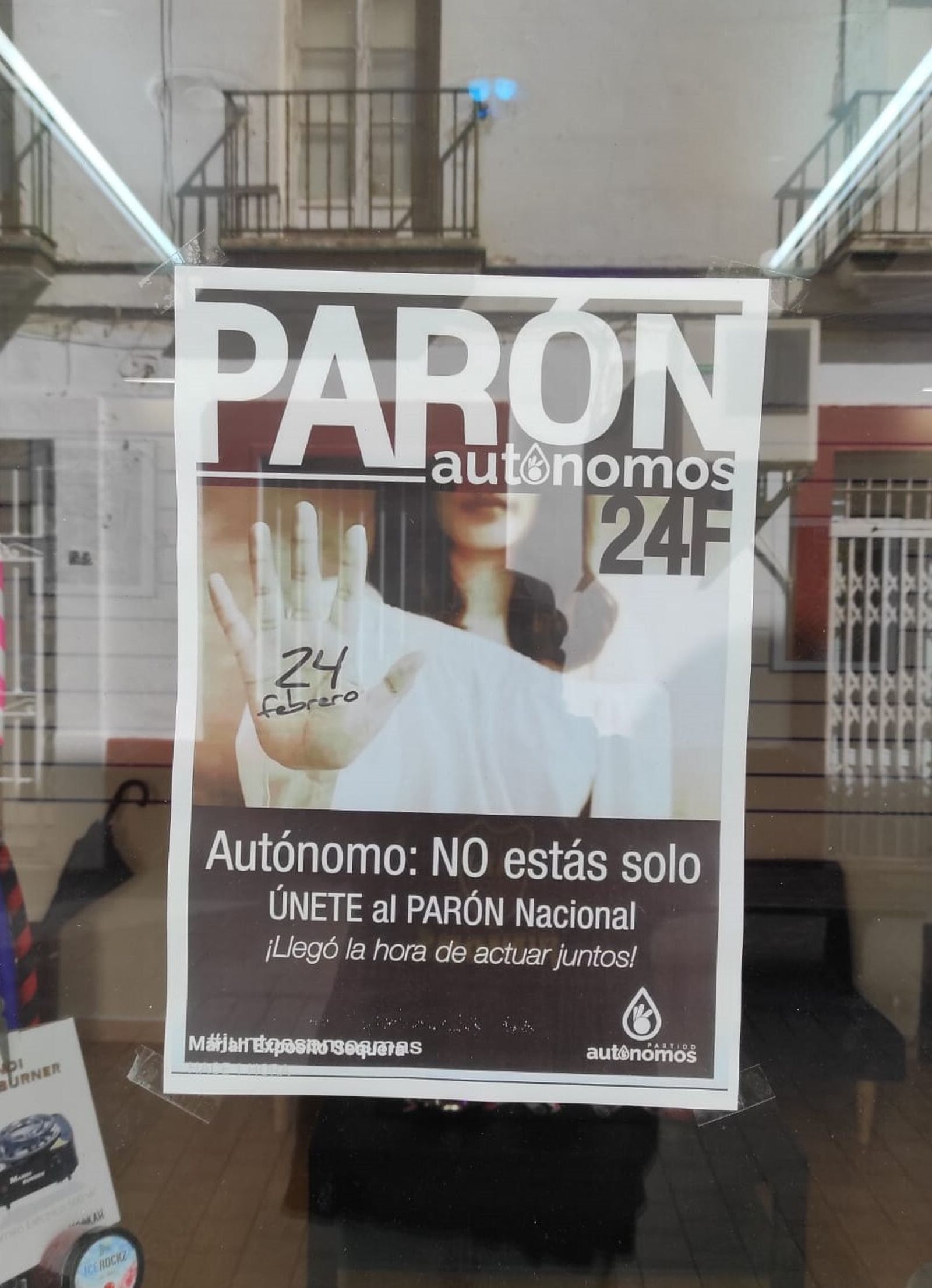 La plataforma Revive se ha sumado al parón de los autónomos.
