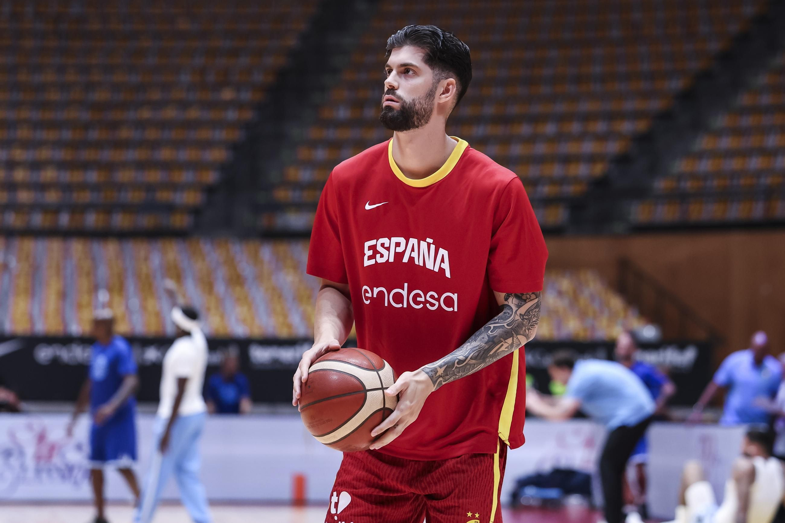 Las fotos del España - Francia de baloncesto