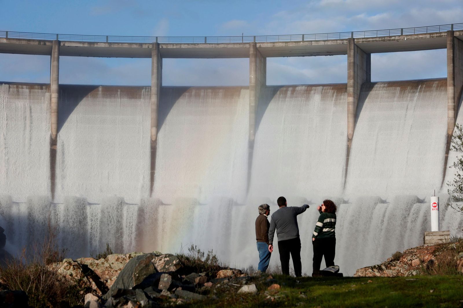El pantano de Melonares, este mes