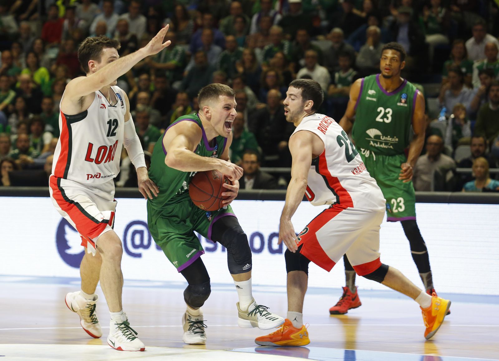 Las imágenes del Unicaja-Lokomotiv