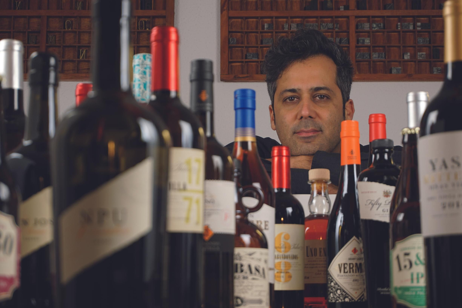 Luis Vázquez Pinteño en su estudio.