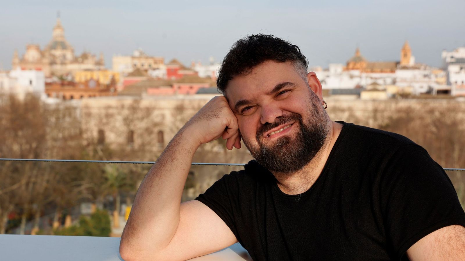 Abraham Cupeiro, durante esta entrevista