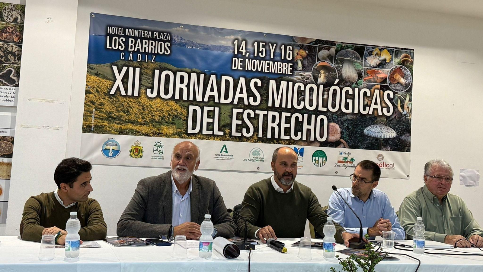 Inauguración de las XII Jornadas Micológicas del Estrecho.