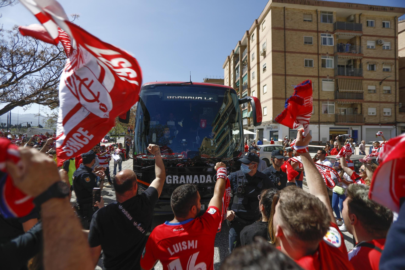 El Granada CF-Levante, en imágenes