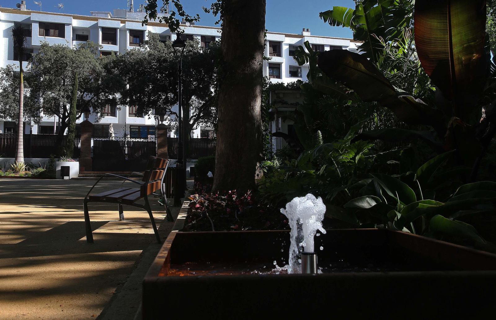 El parque María Cristina de Algeciras, listo para su reapertura