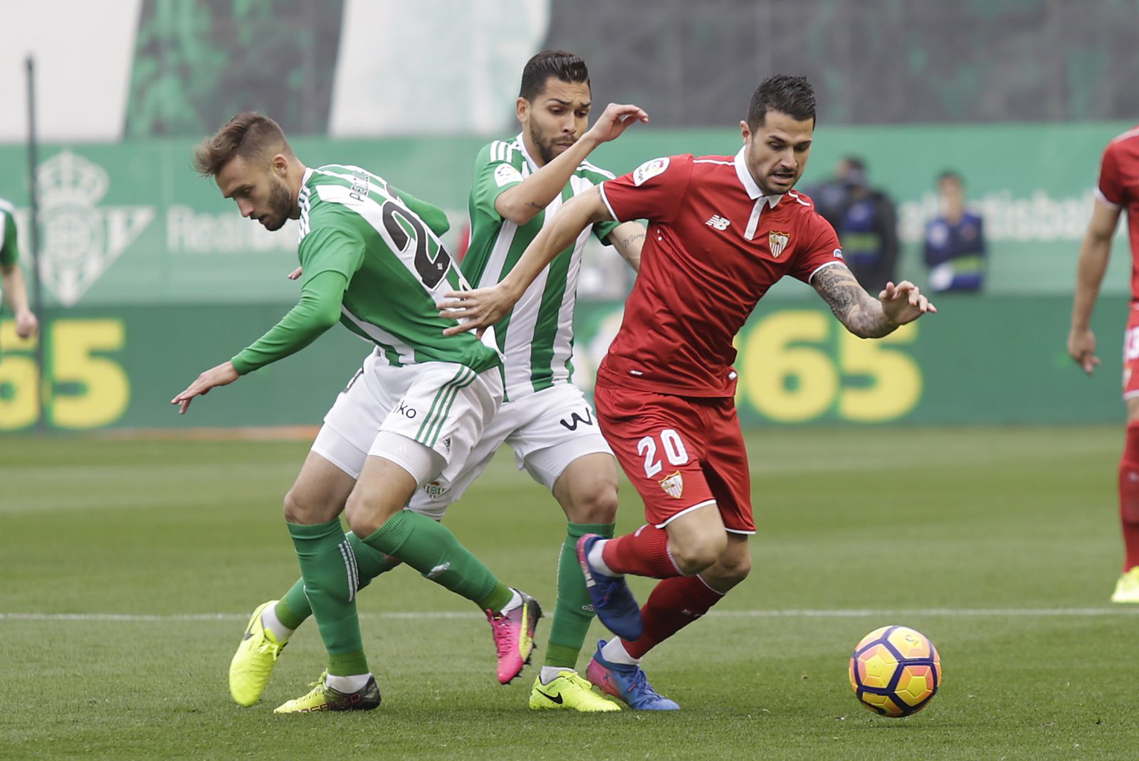 El Betis-Sevilla, en imágenes