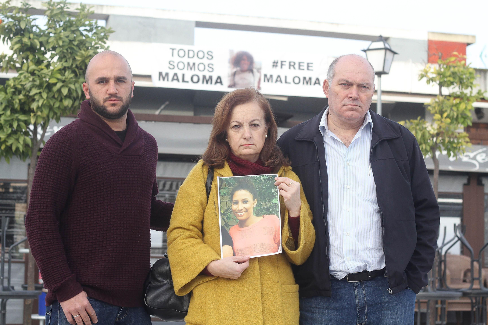 Los padres de Maloma Morales.